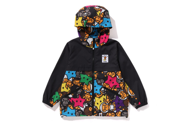 Picture No.1 of BAPE ALL BABY MILO STA HOODIE JACKET 2K30-340-005