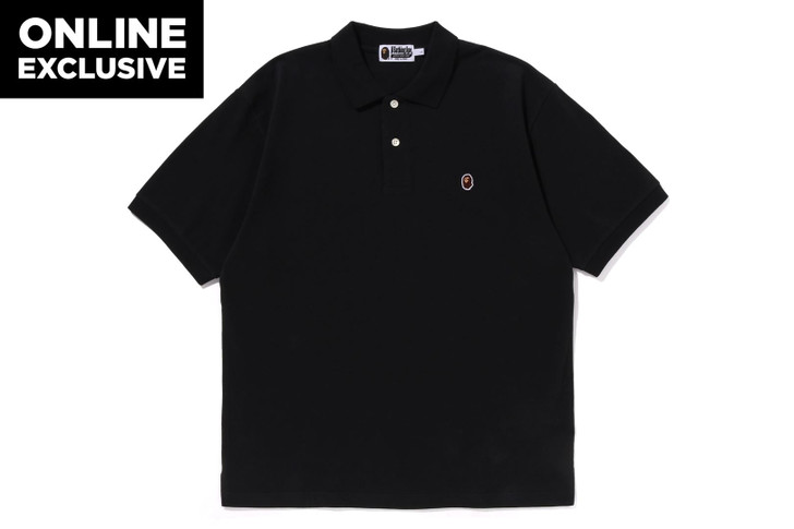 Picture No.1 of BAPE ONE POINT RELAXED FIT POLO SHIRT 1K25-112-001