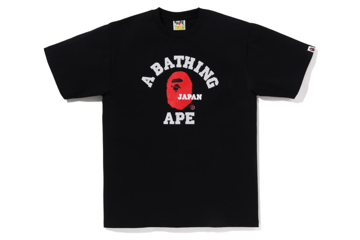 Picture No.1 of BAPE JAPAN COLLEGE TEE 1K22-110-019