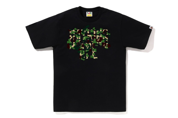 Picture No.1 of BAPE ABC CAMO REBUILD NYC LOGO TEE 1K30-110-042