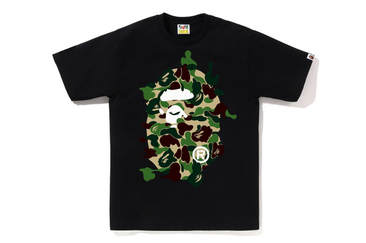 Picture No.1 of BAPE ABC CAMO REBUILD BIG APE HEAD TEE 1K30-110-040