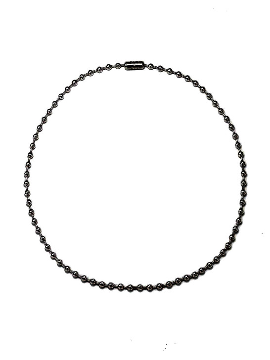 ball chain necklace. -L- long 7072931545227