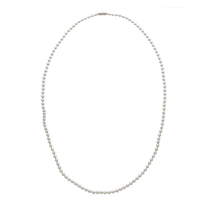 ball chain necklace. -S- long 4958799462539