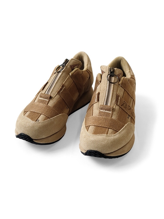Picture No.1 of KAPITAL Suede Leather Prisonercraft Tattersole Sparrow Sneakers K2311XG545