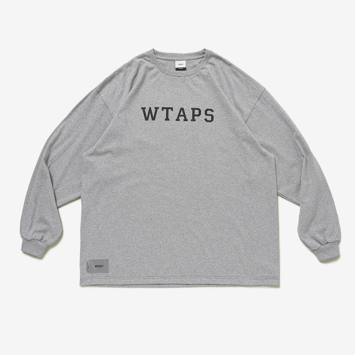 WTAPS 2023FW COLLEGE LS TEE Mwtaps