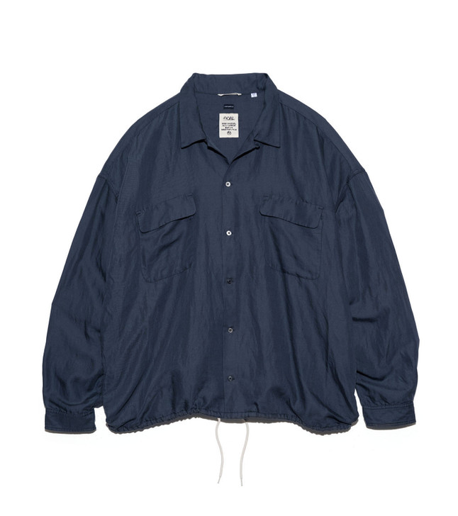 007　nanamica　OPEN COLLAR CUPRA HEMP nanamica SHIRT Open Collar Cupra Hemp Shirt Online Shop to