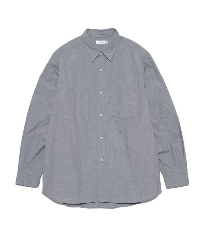 nanamica SHIRT Regular Collar Wind Shirt Online Shop to Worldwide
