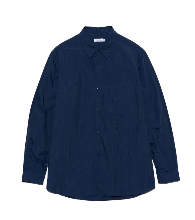 nanamica SHIRT Regular Collar Wind Shirt Online Shop to Worldwide