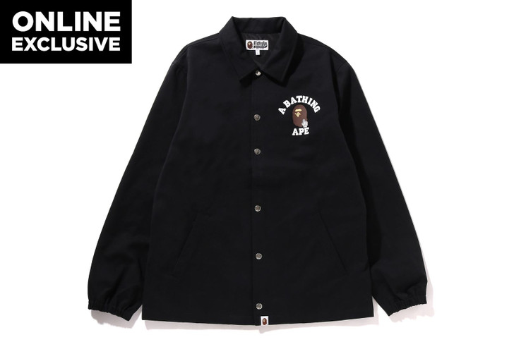 Picture No.1 of BAPE GO APE POINTER COLLEGE COACH JACKET 1K25-140-002