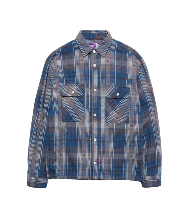 THE NORTH FACE PURPLE LABEL SHIRT Amunzen Plaid Field Shirt Online