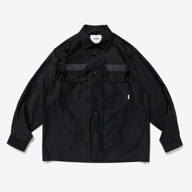 WTAPS Shirt CBW 01 / LS / COTTON. SATIN. IDENTITY 
