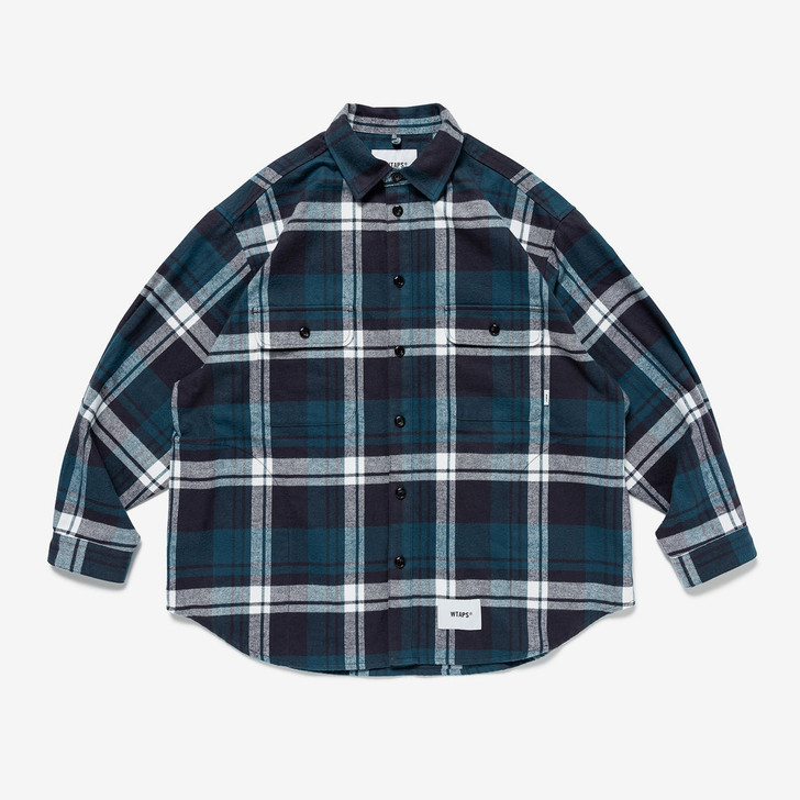 WCPO 01 / LS / COTTON. FLANNEL. TEXTILE 241TQDT-SHM03