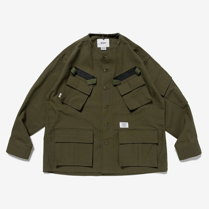 Picture No.1 of WTAPS SCOUT 01 / LS / COTTON. TWILL. 03 241WVDT-SHM03