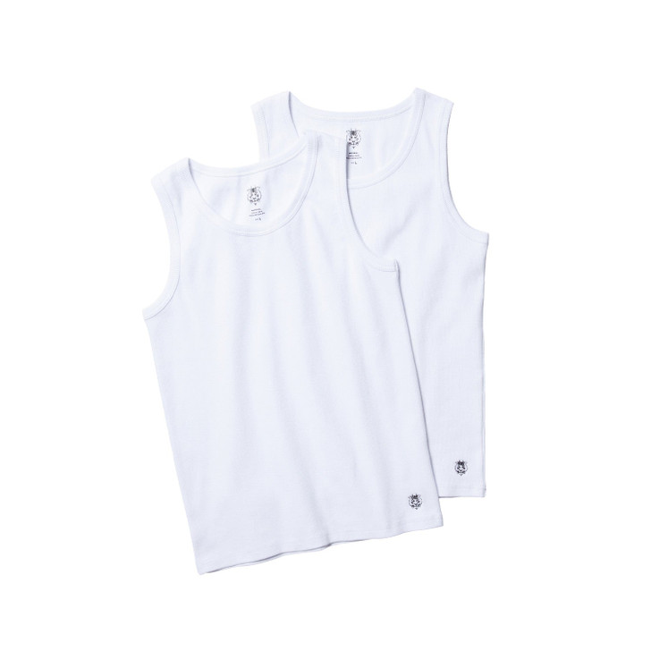 Picture No.1 of Evisen Skateboards EVISEN x Takada Music Production Office TORA EVI TANKTOP (2-Disc Set) - WHITE 8984990351674