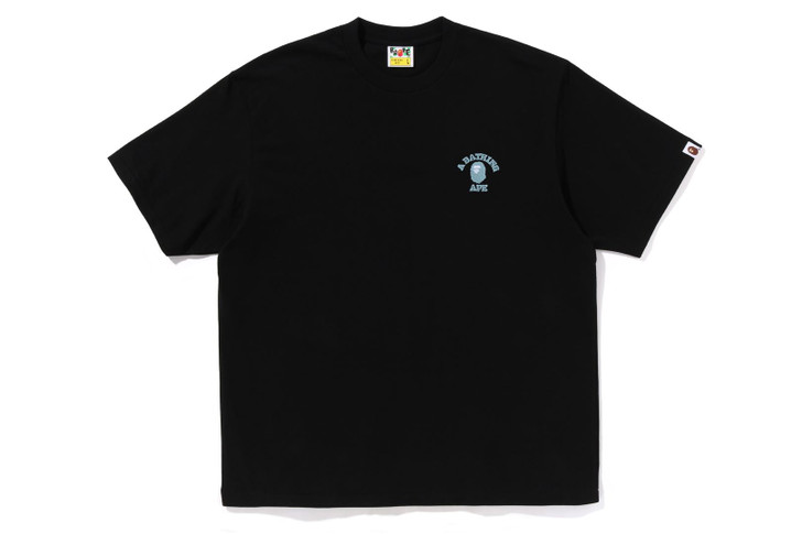 Picture No.1 of BAPE COLLEGE ONE POINT RELAXED FIT TEE 1K30-110-302