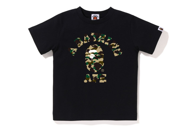 Picture No.1 of BAPE 1ST CAMO COLLEGE TEE 1K30-310-008