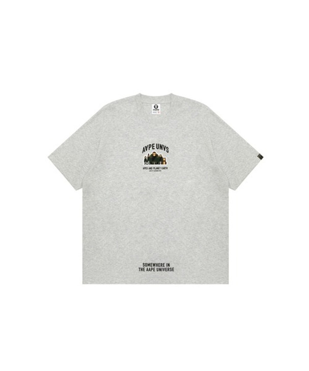 Picture No.1 of AAPE AAPER 'APES AND PLANET EARTH' TEE AAPTEM1493XAM