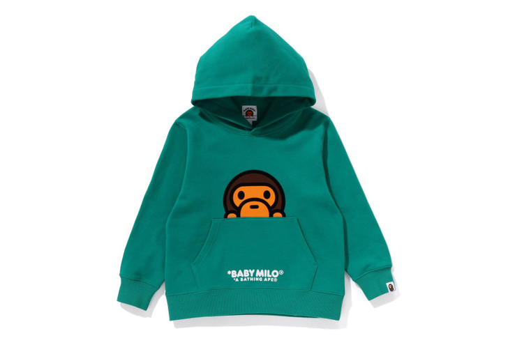 Picture No.1 of BAPE BABY MILO PULLOVER HOODIE 2K20-314-001