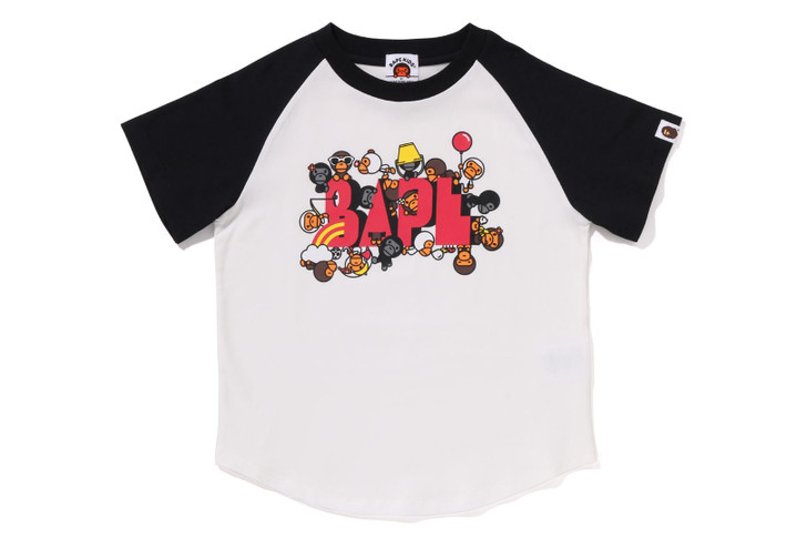 Picture No.1 of BAPE BABY MILO MIX BAPE TEE 2K30-309-011