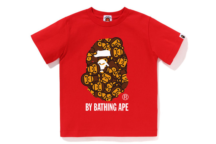 Picture No.1 of BAPE BABY MILO BY BATHING APE TEE 1K30-310-068