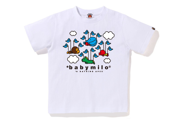 Picture No.1 of BAPE BABY MILO FRIENDS CLOUD TEE 2K30-310-084