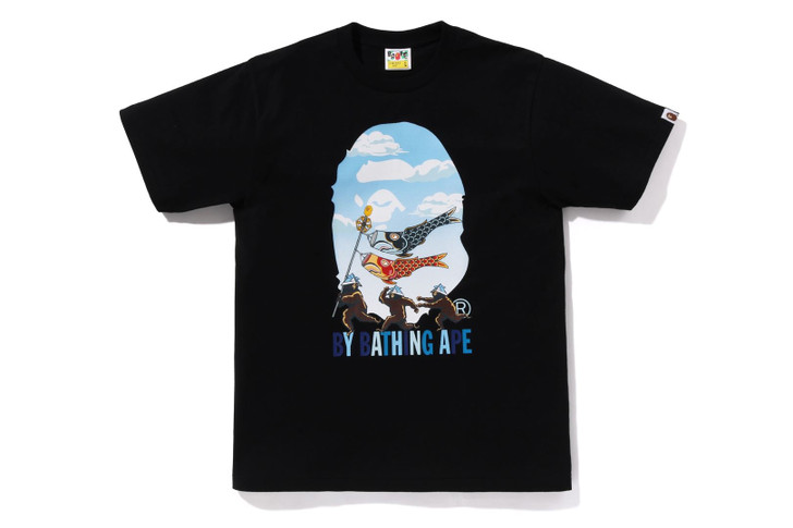 Picture No.1 of BAPE CARP STREAMER BY BATHING APE TEE 1K20-110-018