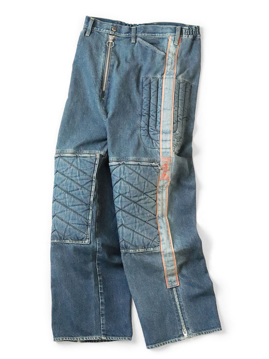 Picture No.1 of KAPITAL 14Oz Denim Todo Terreno Motocross Pants KR2402LP01