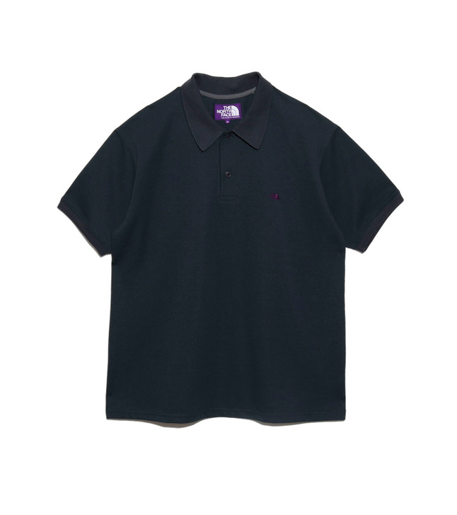 THE NORTH FACE PURPLE LABEL Moss Stitch Field Short Sleeve Polo NT3408N 7091