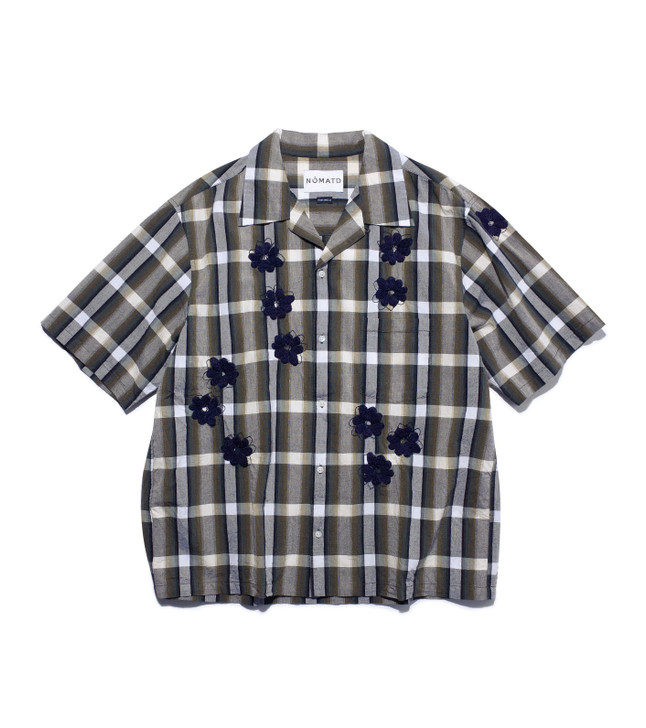 nanamica x NOMA t.d. SHIRT nanamica Exclusive Ombre Check SS Shirt