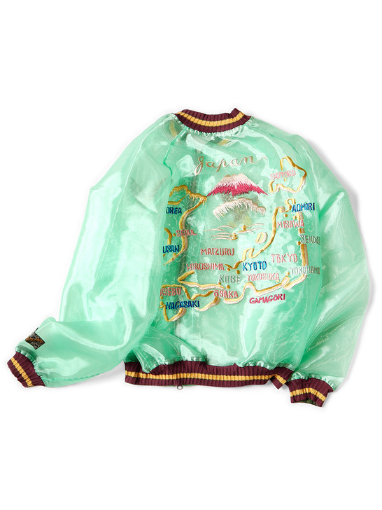 KAPITAL Jacket Sheer Pearl Mosquito Guard Souvenir Jacket (JAPAN)