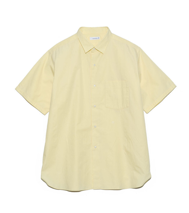nanamica SHIRT Regular Collar Wind S/S Shirt Online Shop to Worldwide
