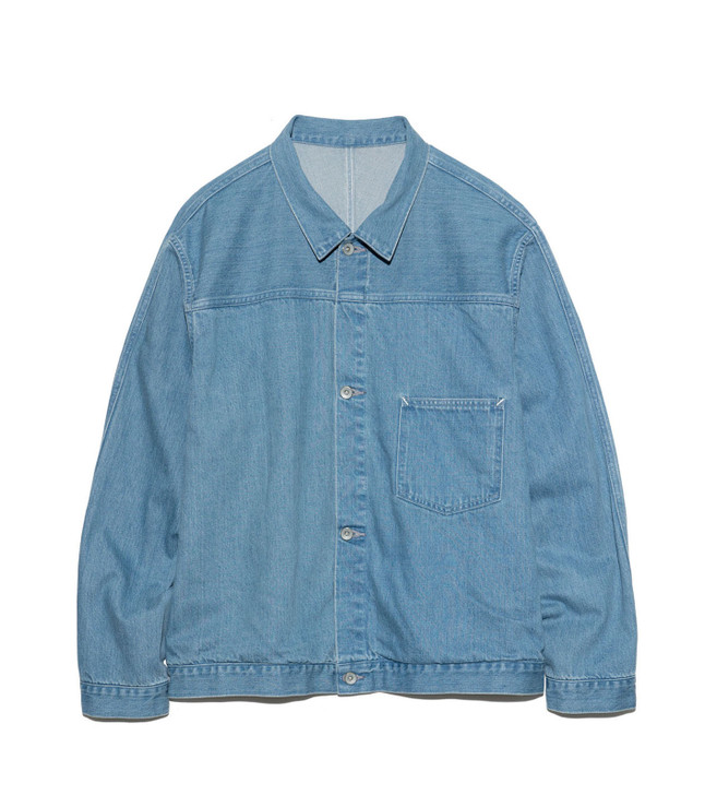 Picture No.1 of nanamica nanamica Short Denim Jacket SUAS402 7513