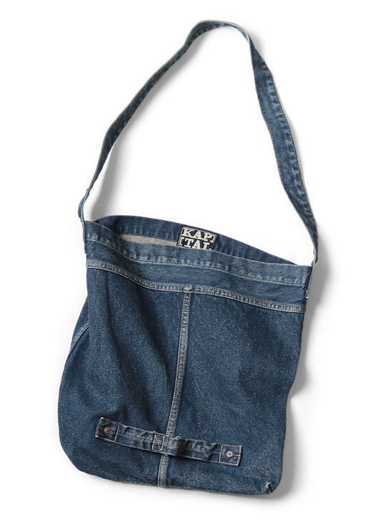 KAPITAL Bag 13Oz Denim T-Back BOOK BAG