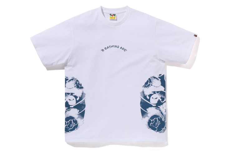 BAPE T-SHIRT JAPANESE TATTOO SIDE BIG APE HEAD TEE