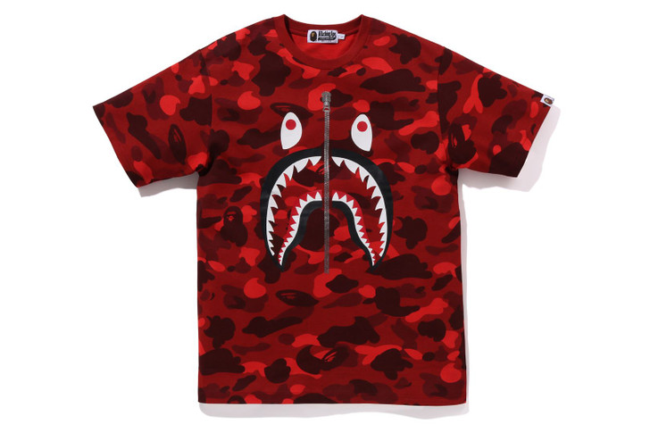 COLOR CAMO SHARK TEE 1K80-109-008