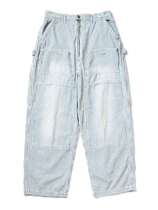 KAPITAL Pants 10Oz Hickory ZIPPER Wide Lumbar Pants