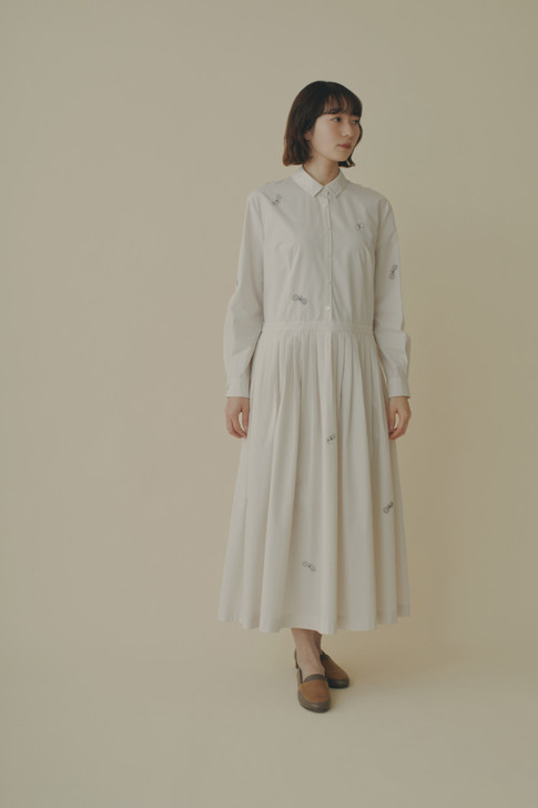 Picture No.1 of minä perhonen choucho Dress 2024-25 a/w ACA3094