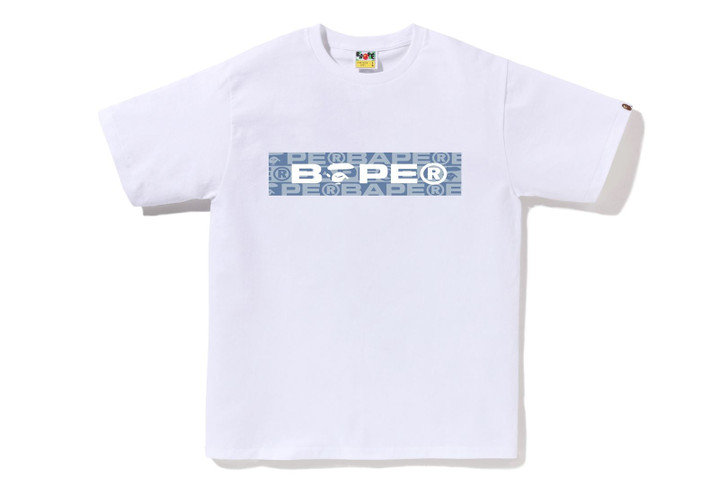 LUX SPORT PATTERN BOX LOGO TEE 1K80-110-050