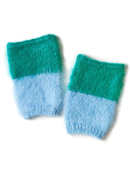 Picture No.1 of KAPITAL Mohair Knit Journey Glove K2211XG807EK-1708XG