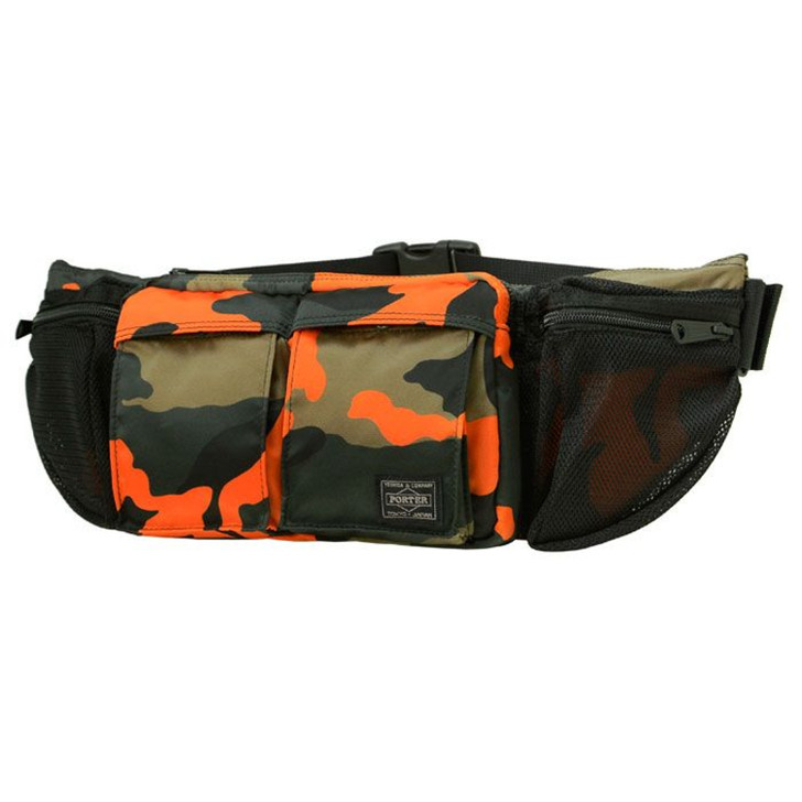 PORTER◇ポーター/×A BATHING APE/ウエストバッグ/ナイロン/KHK