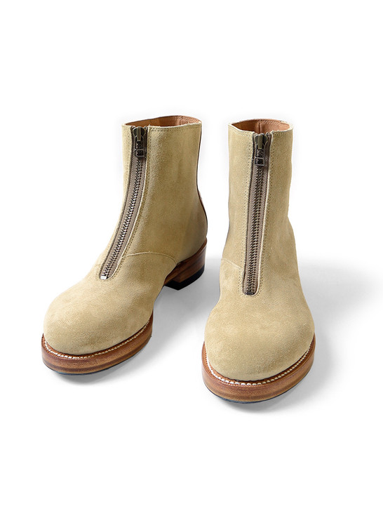 KAPITAL Shoes Suede Leather ZIP UP Cafe Lace Frisco Boots