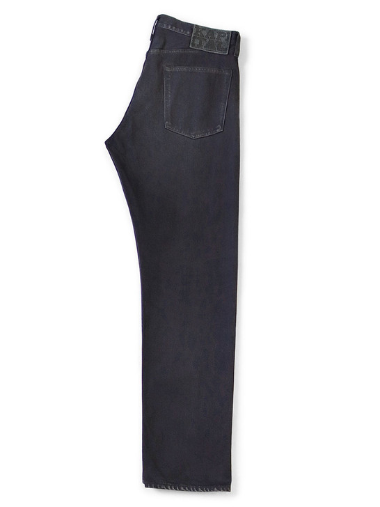 KAPITAL Pants 14Oz Black x Black Denim 5P Monkey CISCO (Processed)