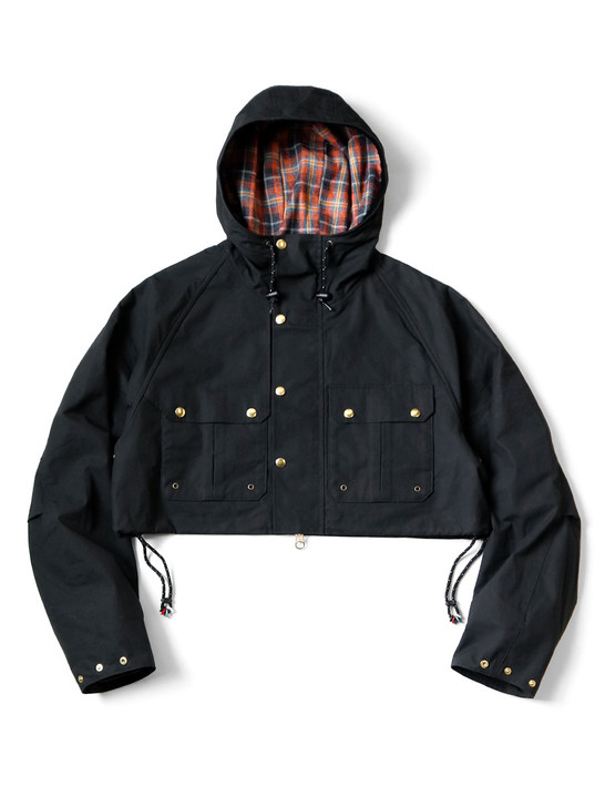 Cotton Weather Oil Coated Gale Parka K2410LJ084