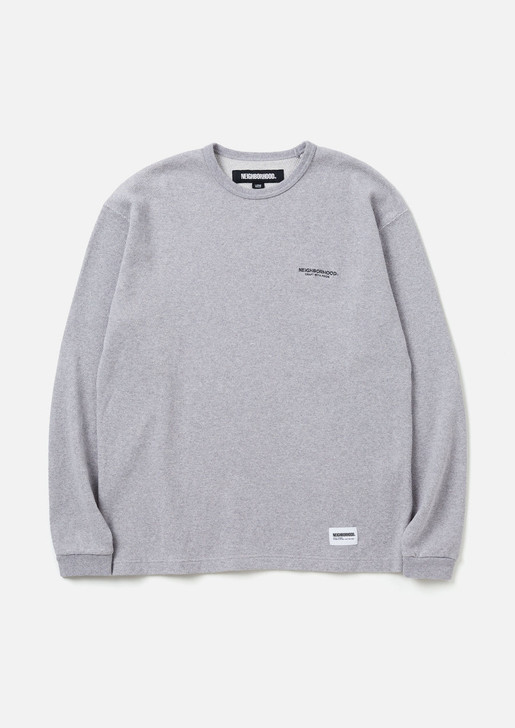 トップス HONEYCOMB FABRIC CREWNECK LS NEIGHBORHOOD KNIT / CUT SEWN HONEYCOMB FABRIC CREWNECK LS
