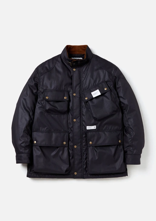 NEIGHBORHOOD JACKETS STAND COLLAR MOTORCYCLE JACKET