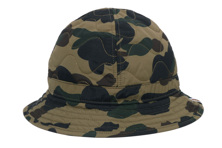 BAPE GOODS 1ST CAMO QUILTED HAT