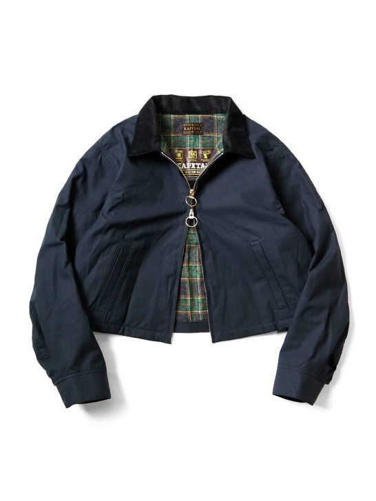 KAPITAL Jacket Cotton Weather Oil-Coated Drizzler Jacket (L's)