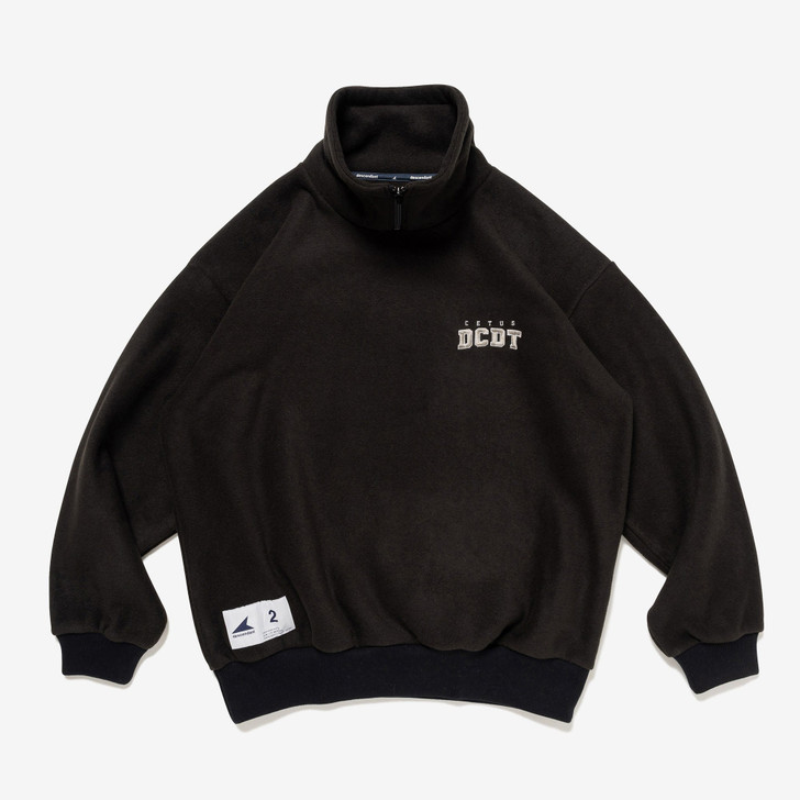 DESCENDANT ディセンダント　BURYフリース DESCENDANT/BURY ZIP FLEECE (BLUE)