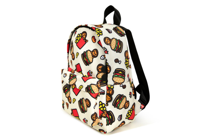 FAST FOOD ALL PRINT PATTERN MINI BACKPACK AL20-189-317