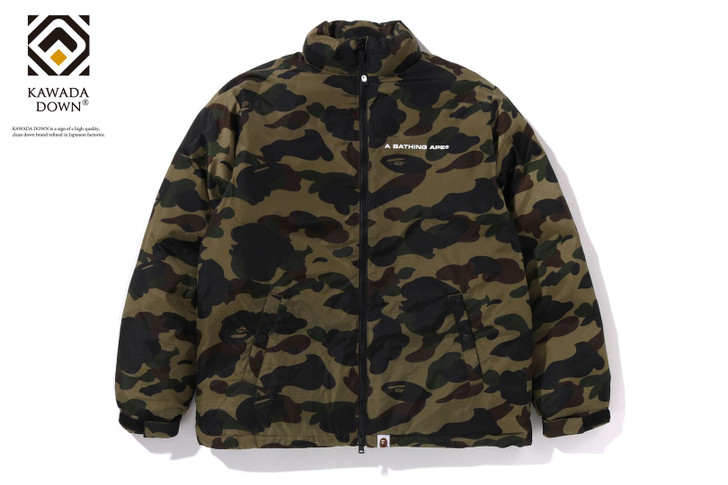 Picture No.1 of BAPE 1ST CAMO DOWN JACKET 1K80-644-001